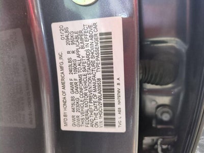 2020 Honda Accord Touring 2.0T