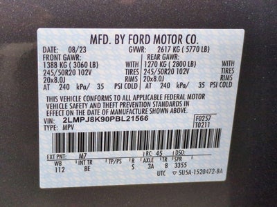 2023 Lincoln Nautilus Reserve