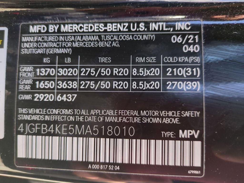 2021 Mercedes-Benz GLE GLE 350 4MATIC®