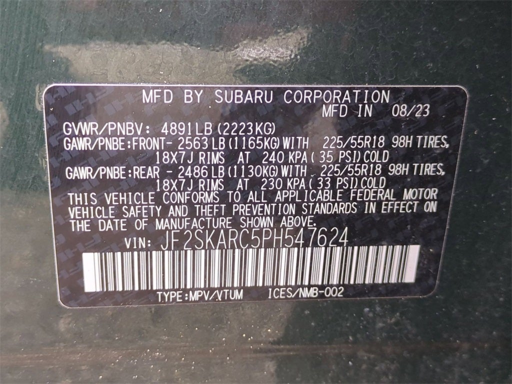 2023 Subaru Forester Touring