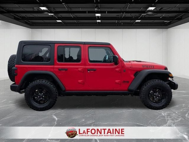 2025 Jeep Wrangler 4-Door Willys 4x4