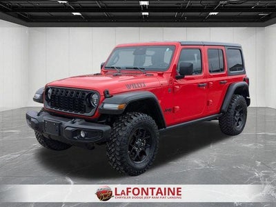 2025 Jeep Wrangler 4-Door Willys 4x4