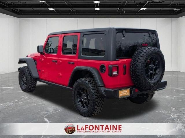 2025 Jeep Wrangler 4-Door Willys 4x4