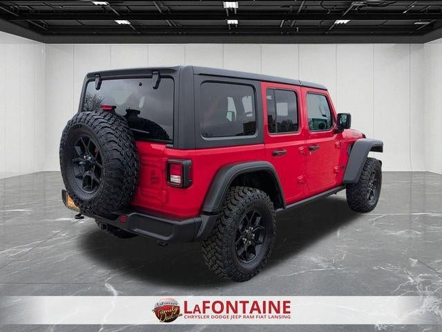2025 Jeep Wrangler 4-Door Willys 4x4