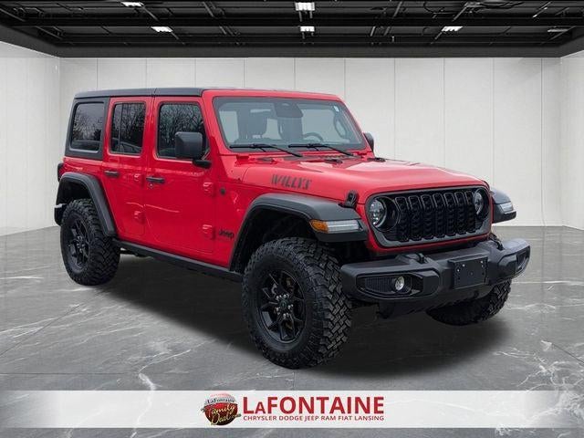 2025 Jeep Wrangler 4-Door Willys 4x4