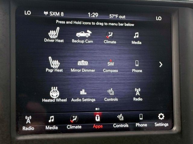 2020 RAM 1500 Big Horn Crew Cab 4x4 5'7' Box