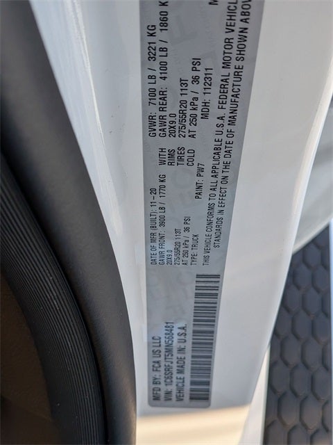 2021 RAM 1500 Laramie Crew Cab 4x4 5'7' Box