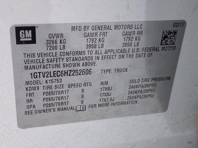 2017 GMC Sierra 1500 Base