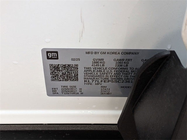 2025 Chevrolet Trax FWD LS