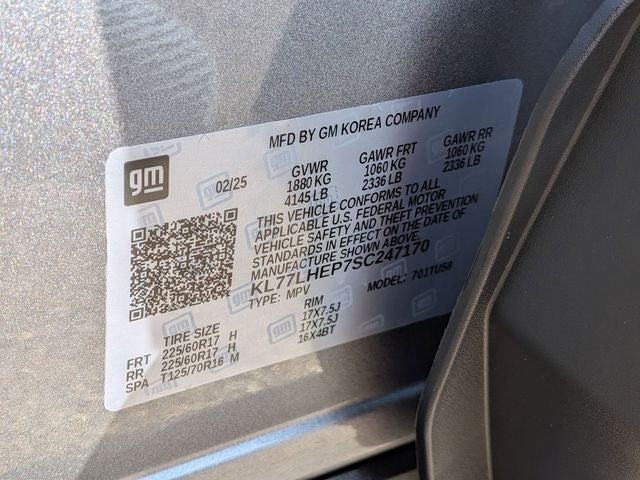 2025 Chevrolet Trax FWD LT