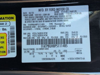 2023 Ford Mustang EcoBoost