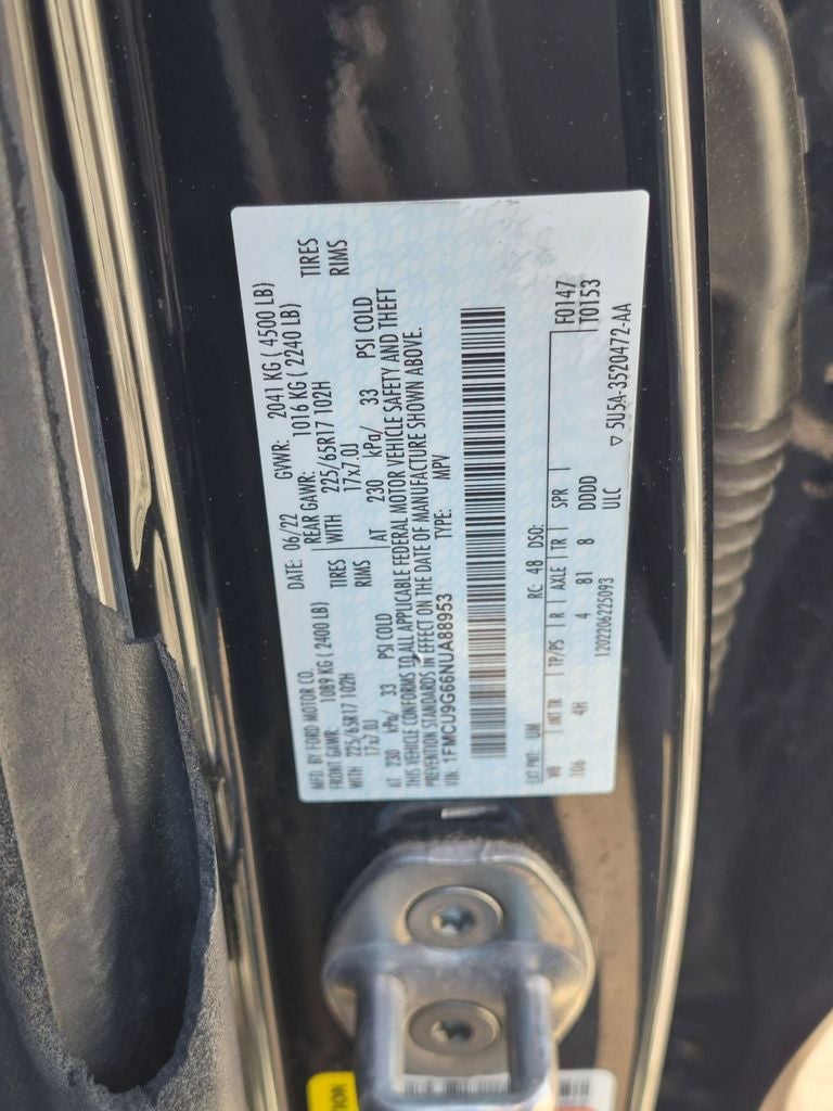 2022 Ford Escape SE