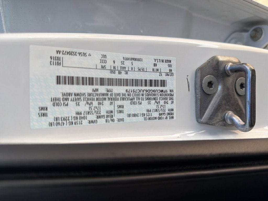 2018 Ford Escape SE