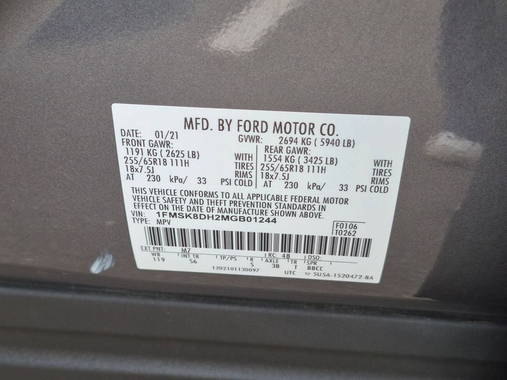 2021 Ford Explorer XLT