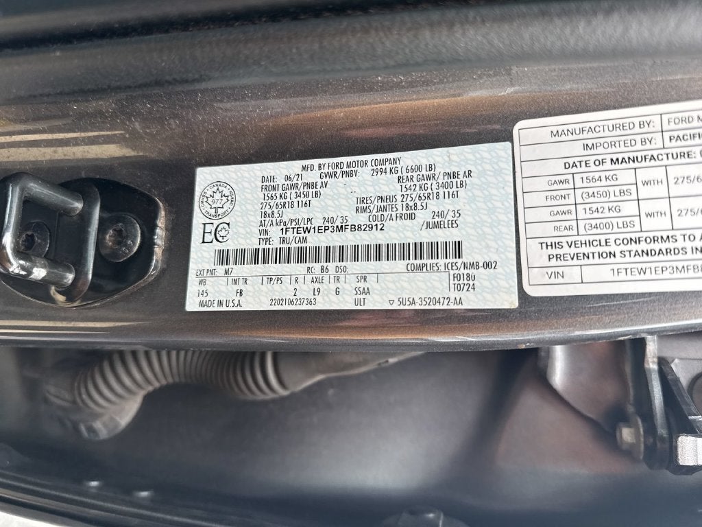 2021 Ford F-150 XLT