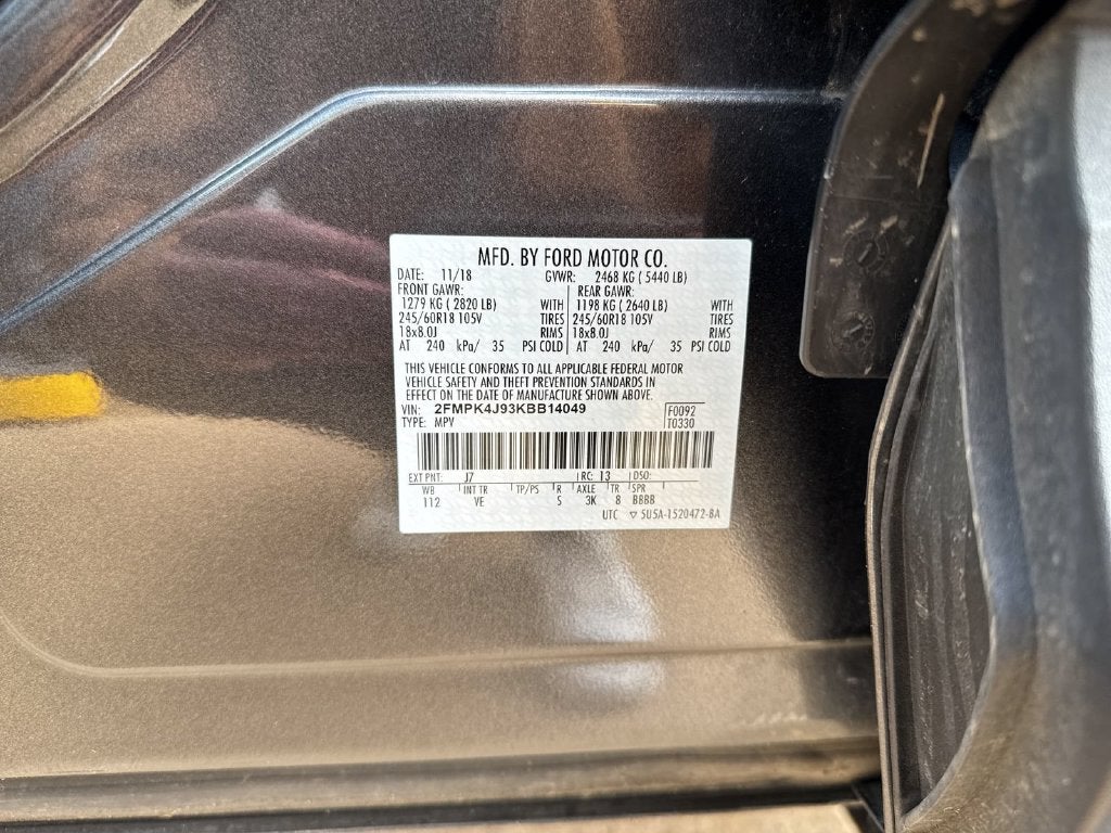 2019 Ford Edge SEL