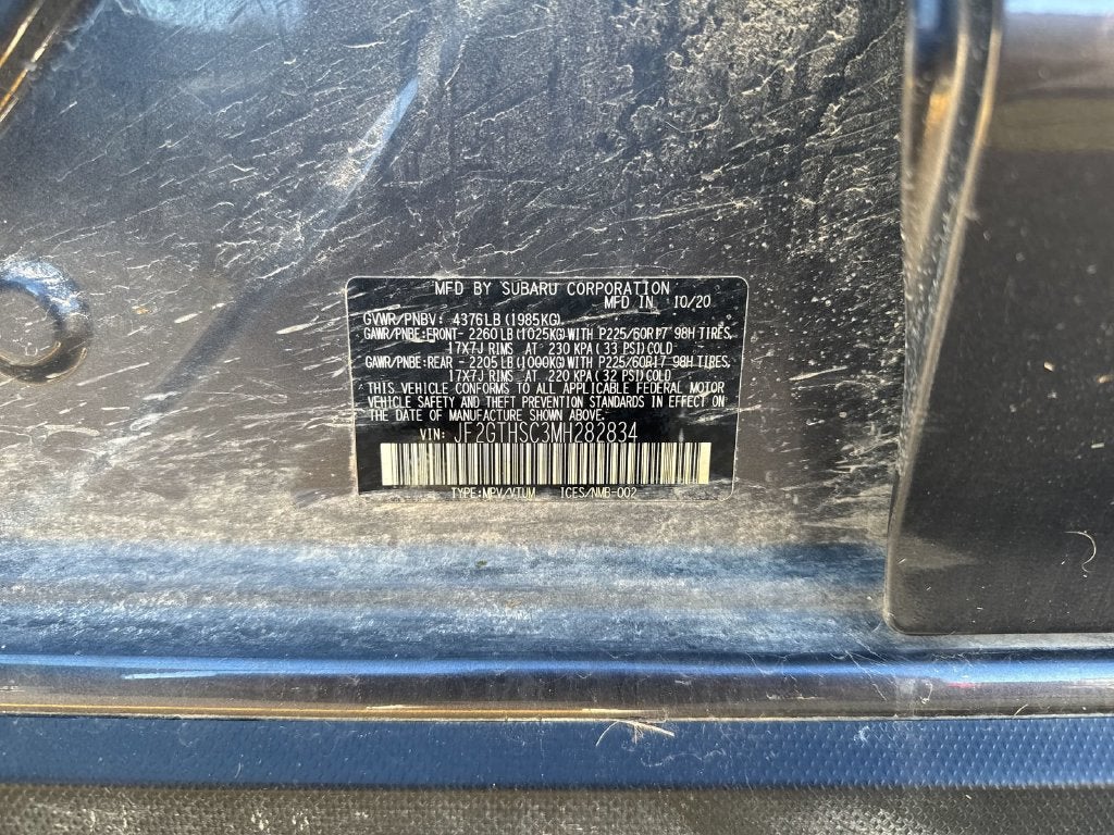 2021 Subaru Crosstrek Sport