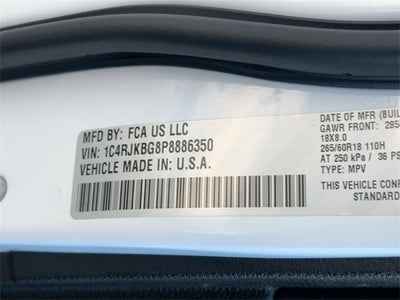 2023 Jeep Grand Cherokee L Limited 4WD