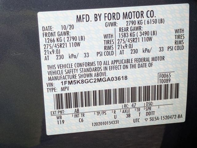 2021 Ford Explorer ST