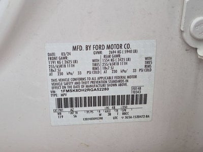 2024 Ford Explorer XLT