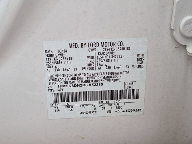 2024 Ford Explorer XLT