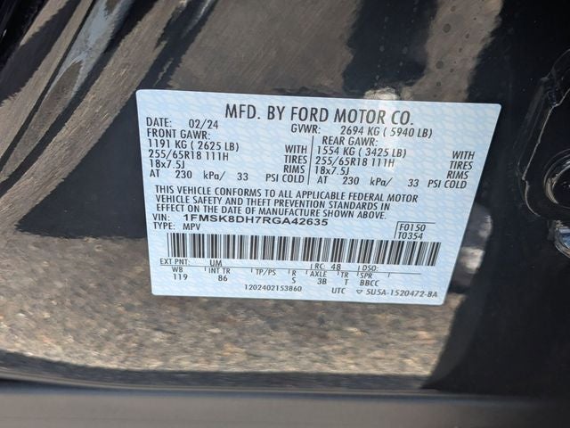 2024 Ford Explorer XLT