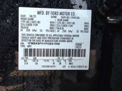 2023 Ford Explorer Limited