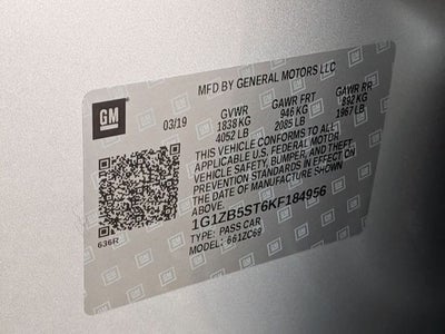 2019 Chevrolet Malibu LS 1LS