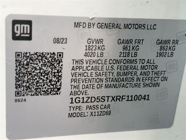 2024 Chevrolet Malibu LT 1LT