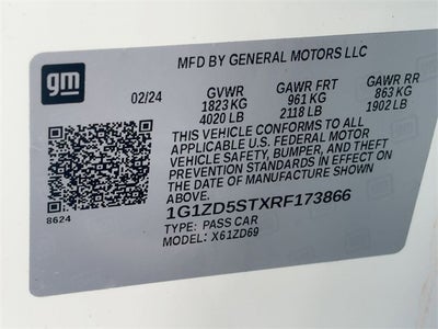 2024 Chevrolet Malibu LT 1LT