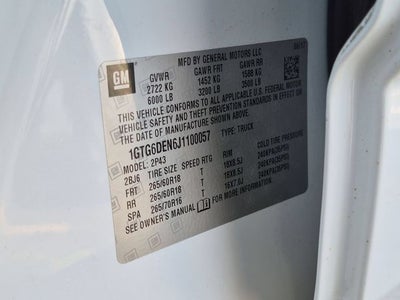 2018 GMC Canyon SLT