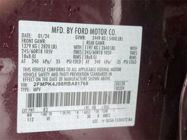 2024 Ford Edge SEL AWD