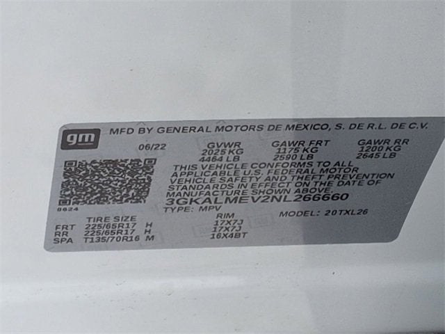 2022 GMC Terrain SLE