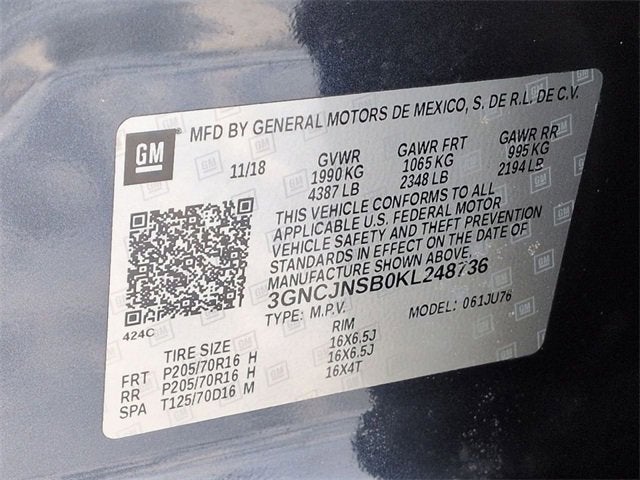 2019 Chevrolet Trax LS