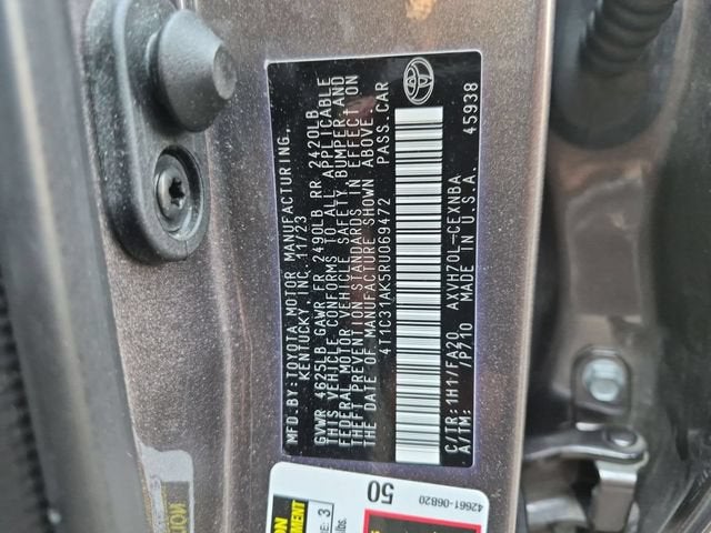 2024 Toyota Camry Hybrid LE