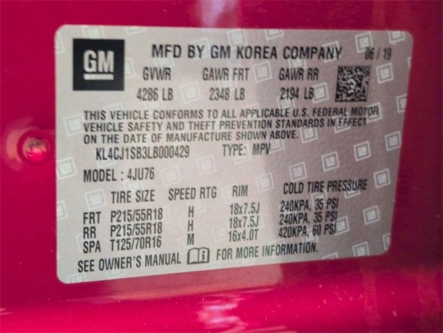 2020 Buick Encore Sport Touring