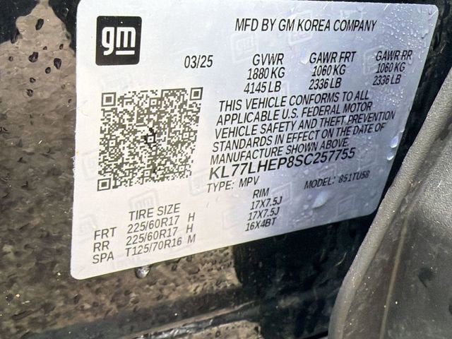 2025 Chevrolet Trax LT