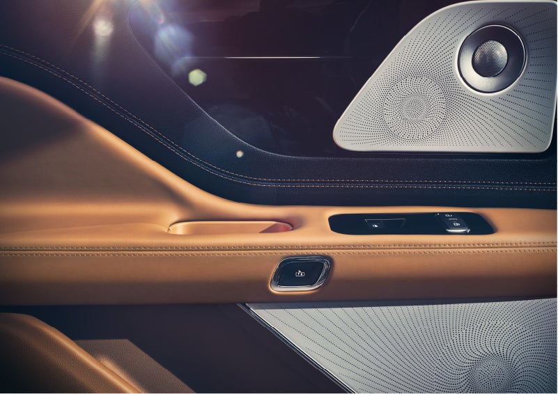 An array of available audio speakers are shown in a 2023 Lincoln Aviator® SUV | LaFontaine Lincoln Grand Rapids in Grand Rapids MI