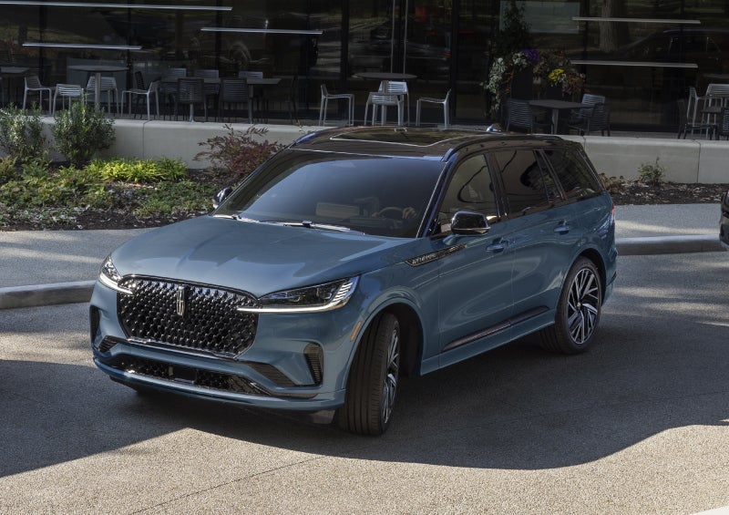 A 2026 Lincoln Black Label™ Aviator® SUV is shown with the available Special Edition Package. | LaFontaine Lincoln Grand Rapids in Grand Rapids MI