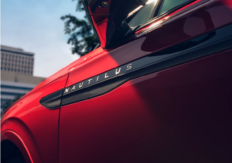 A side badge on the passenger door reads Nautilus. | LaFontaine Lincoln Grand Rapids in Grand Rapids MI