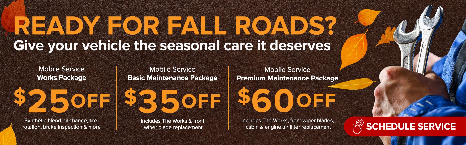 Schedule Fall Service
