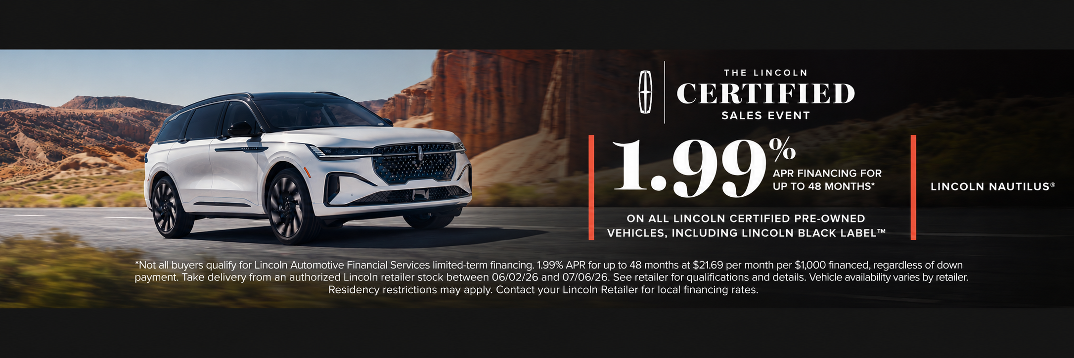 The Lincoln Certified Sales Event