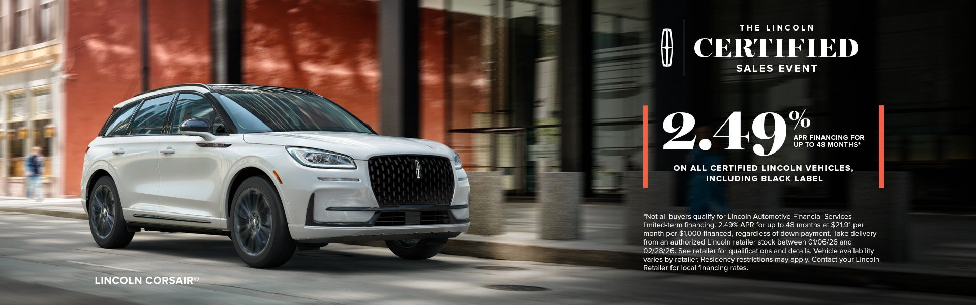 The Lincoln Certified Sales Event